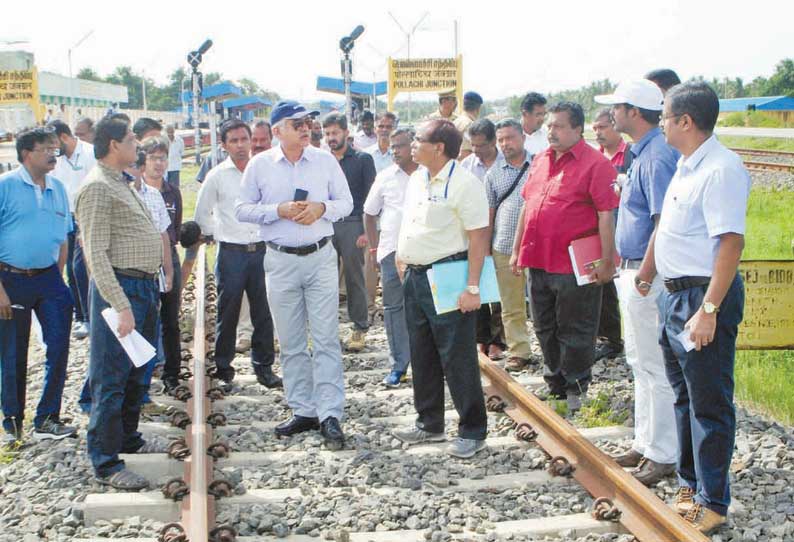 மங்களூருவில் இருந்து பொள்ளாச்சி வழியாக ராமேசுவரத்துக்கு விரைவில் ரெயில் இயக்கப்படும் தென்னக ரெயில்வே கூடுதல் பொது மேலாளர் பி.கே.மிஸ்ரா தகவல்