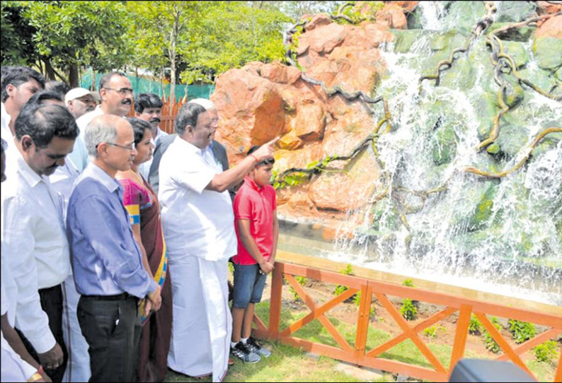 வண்டலூர் அருகே ரூ.2 கோடியில் 300 வகை மரங்களுடன் மரப்பூங்கா