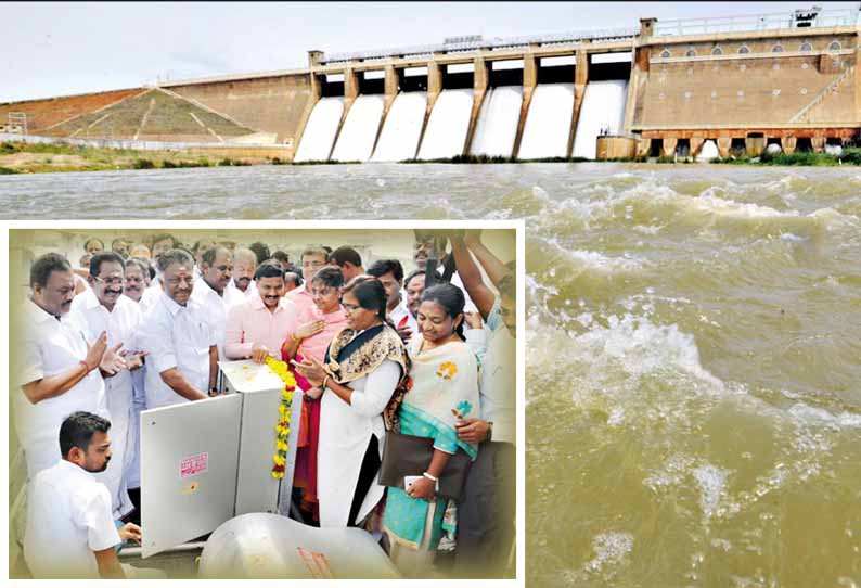 வைகை அணையில் இருந்து பாசனத்துக்கு தண்ணீர் திறப்பு