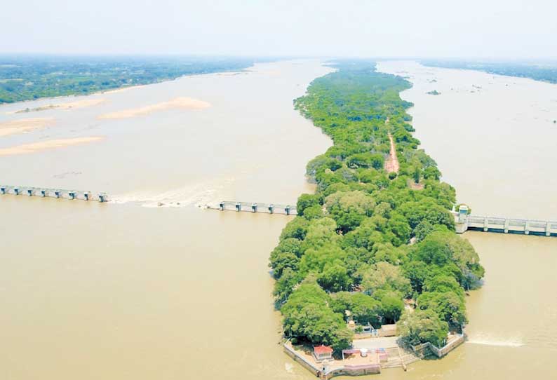 முக்கொம்பு கொள்ளிடம் மேலணையில் மேலும் சில மதகுகள் உடையும் அபாயம் பார்வையிட எடப்பாடி பழனிசாமி வருகிறார்