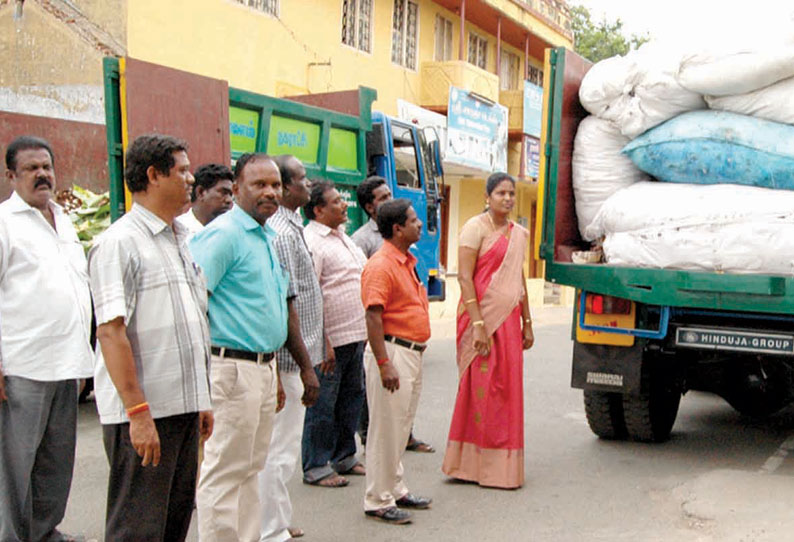 குமாரபாளையம் நகரில் மக்கும் குப்பைகள் மூலம் 14 டன் உரம் தயாரிக்கப்படுகிறது