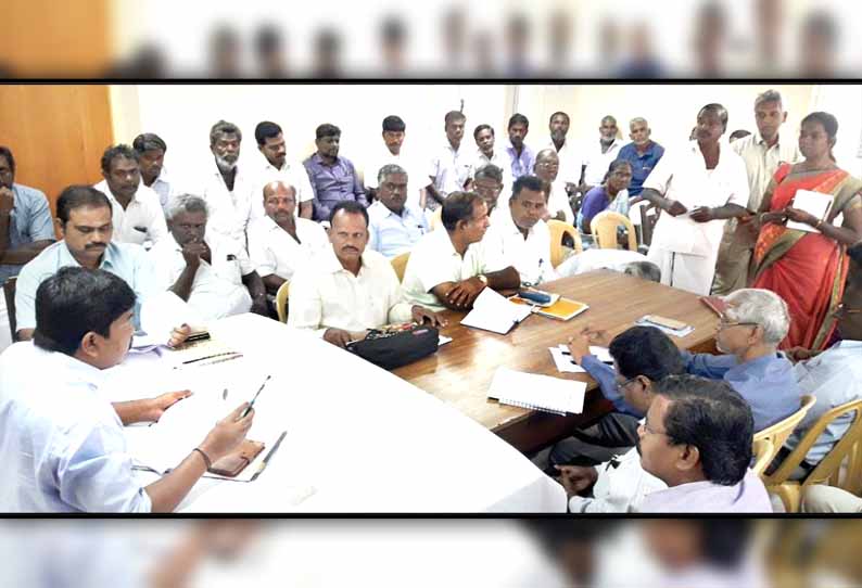 கள்ளக்குறிச்சியில் குறைகேட்பு கூட்டம்: காப்பீடு செய்த பயிர்களுக்கு நிவாரணம் வழங்க வேண்டும் - விவசாயிகள் கோரிக்கை