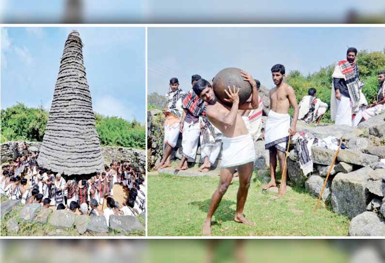 ஊட்டி முத்தநாடுமந்தில் தோடர் இன மக்களின் ‘மொர்பர்த்’ பண்டிகை கொண்டாட்டம்