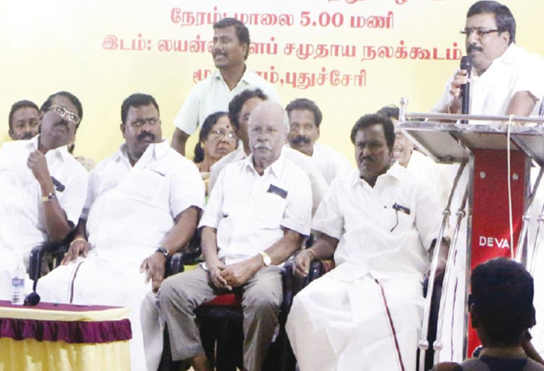 நாடாளுமன்ற தேர்தலை சந்திக்க தி.மு.க. தயாராக உள்ளது - சிவா எம்.எல்.ஏ. பேச்சு