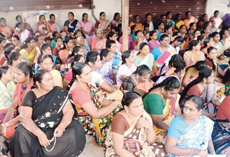 மேலாண் இயக்குனரை மாற்றக்கோரி பாப்ஸ்கோ ஊழியர்கள் போராட்டம்