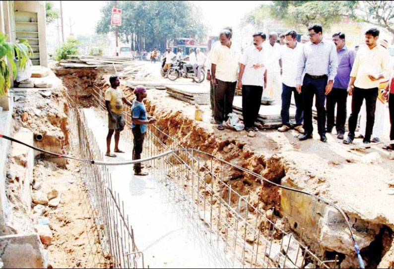 திருவண்ணாமலை கிரிவலப்பாதை விரிவாக்கம், மேம்பாட்டு பணிகளை கலெக்டர் ஆய்வு