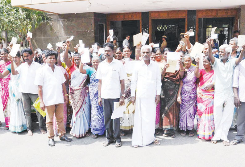 27 ஆண்டுகளுக்கு முன்பு வழங்கப்பட்ட வீட்டுமனை பட்டாக்களுக்கான நிலத்தை அளந்து கொடுக்க வேண்டும்