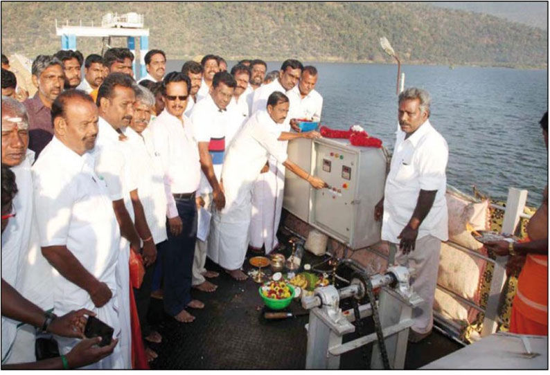 குப்பநத்தம் அணையிலிருந்து பாசனத்துக்கு தண்ணீர் திறப்பு