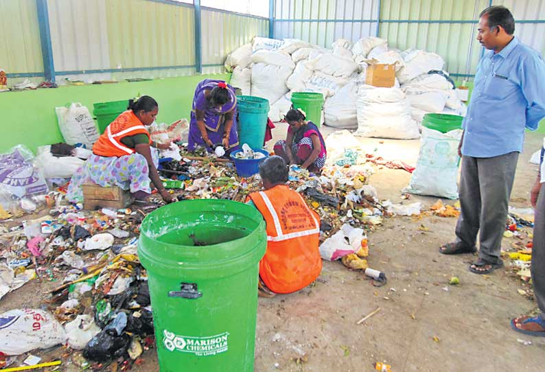 மக்கும், மக்காத குப்பைகளை தரம் பிரித்து உரம் தயாரிப்பதில் தண்டையார்பேட்டை மண்டலம் முதல் இடம்