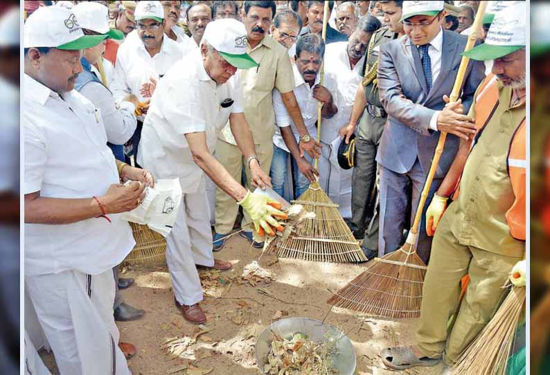 திண்டுக்கல் மாவட்டத்தில் கவர்னர் பன்வாரிலால் புரோகித் ஆய்வு