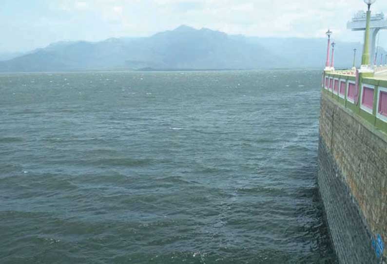 நீர்பிடிப்பு பகுதியில் பரவலாக மழை: பவானிசாகர் அணை நீர்மட்டம் 96 அடியாக உயர்வு