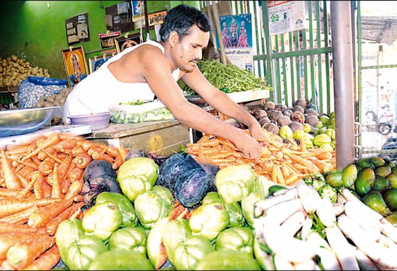 லாரிகள் வேலை நிறுத்தம் எதிரொலி: காய்கறிகள் விலை கிடுகிடு உயர்வு