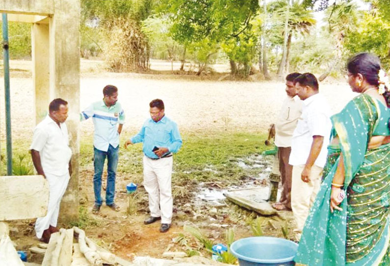 சீரான குடிநீர் வழங்க புதிதாக ஆழ்குழாய் கிணறு அமைக்க நடவடிக்கை