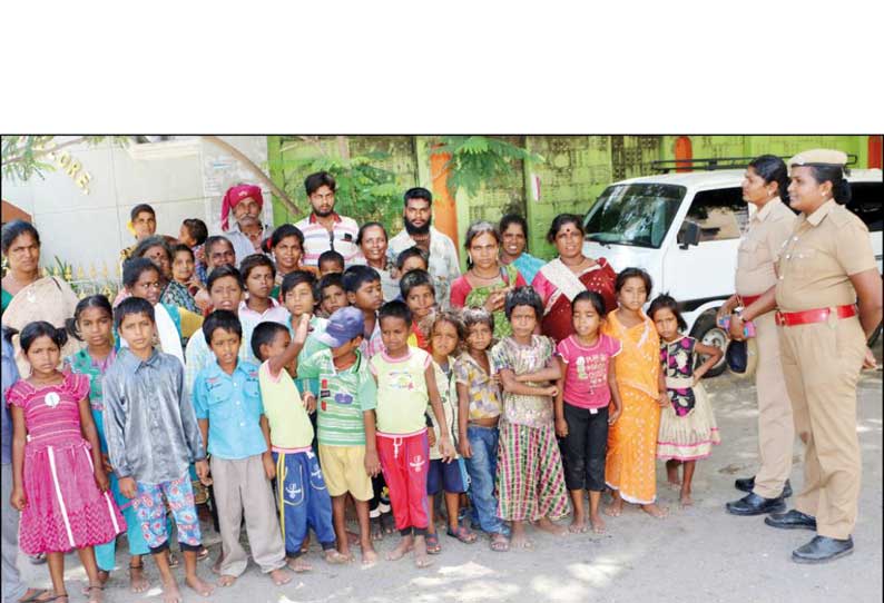 நரிக்குறவ மாணவர்களை உண்டுஉறைவிட பள்ளியில் சேர்க்க மறுப்பு