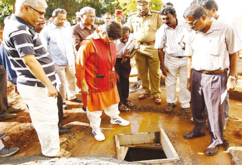 2–வது நாளாக கவர்னர் கிரண்பெடி அதிரடி: தனியார் மருத்துவ மனை, ரசாயன தொழிற்சாலையில் ஆய்வு