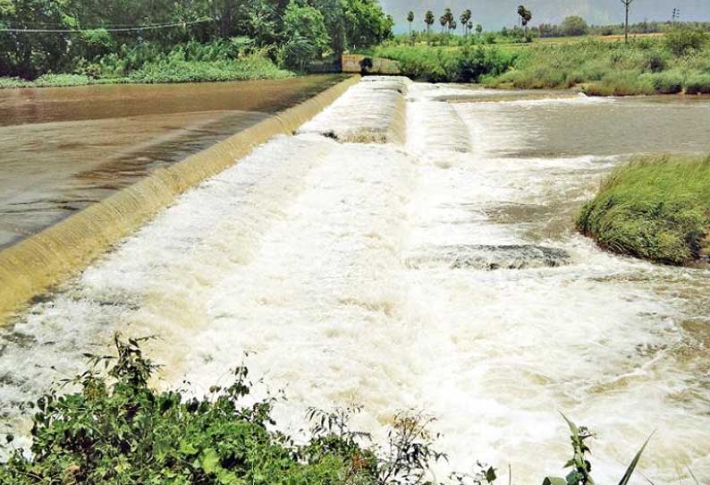 வீரபாண்டியில் முல்லைப்பெரியாறு தடுப்பணையில் குளிக்க தடை