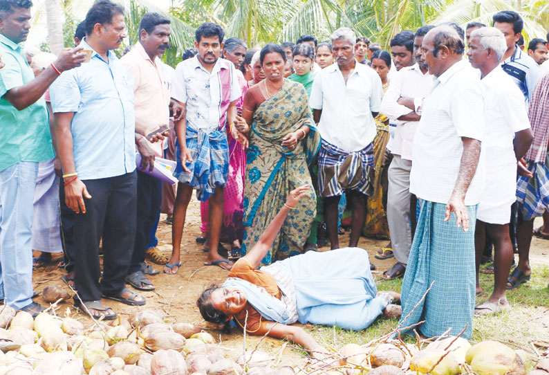 சேலம் அருகே 8 வழி பசுமை சாலைக்கு முன்னாள் அமைச்சர்கள் நிலங்களில் அளவீடு