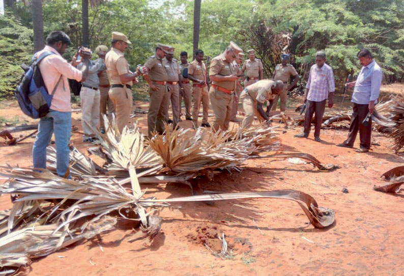 கூடங்குளம் அருகே வெடிகுண்டு புதையலா? போலீசார் அதிரடி சோதனையால் பரபரப்பு