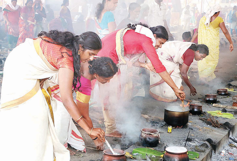 மண்டைக்காடு பகவதி அம்மன் கோவிலில் நாளை ஒடுக்கு பூஜை