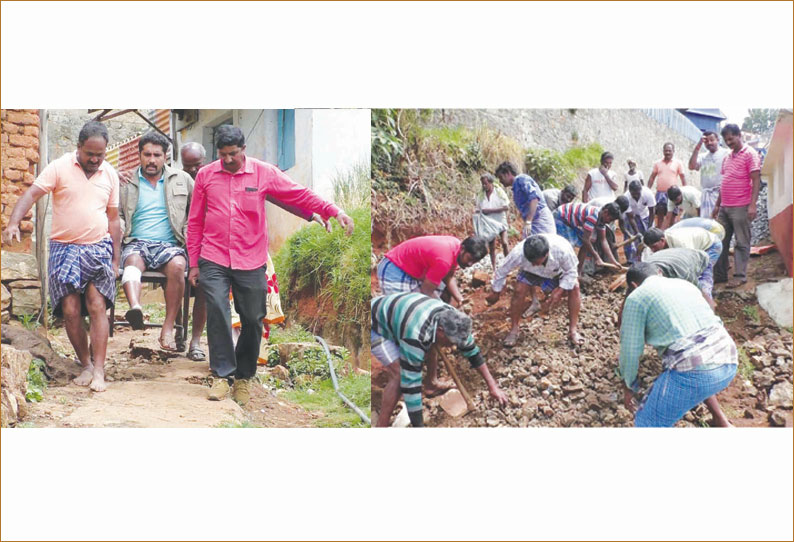 நோயாளிகளை நாற்காலியில் தூக்கி செல்லும் அவலம்