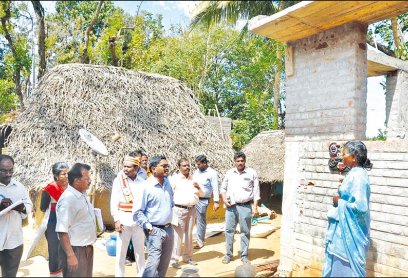 நீடாமங்கலம் ஒன்றியத்தில் வளர்ச்சி திட்ட பணிகள் கலெக்டர் நிர்மல்ராஜ் ஆய்வு