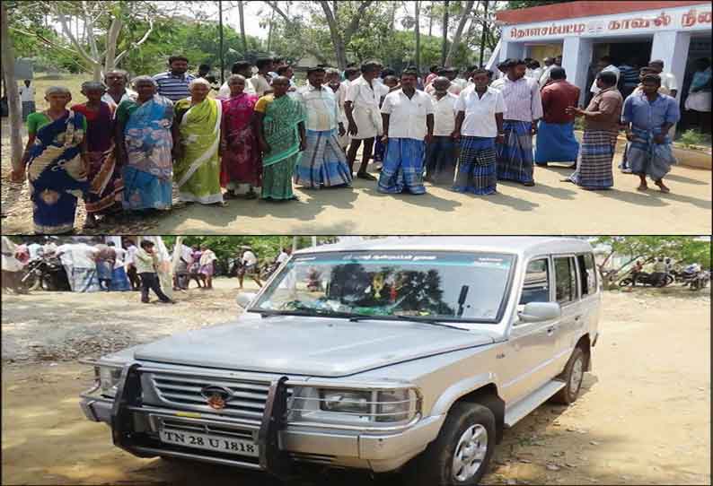 ஓமலூர் அருகே காரில் வந்து ஆடு திருடிய கும்பலில் ஒருவர் பிடிபட்டார்