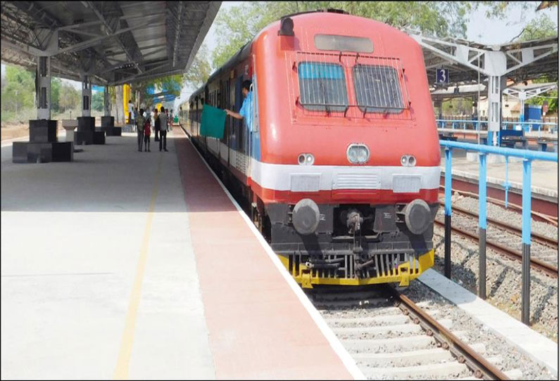 காரைக்குடி-பட்டுக்கோட்டை அகல பாதையில் பயணிகள் ரெயில் சேவை தொடக்கம்