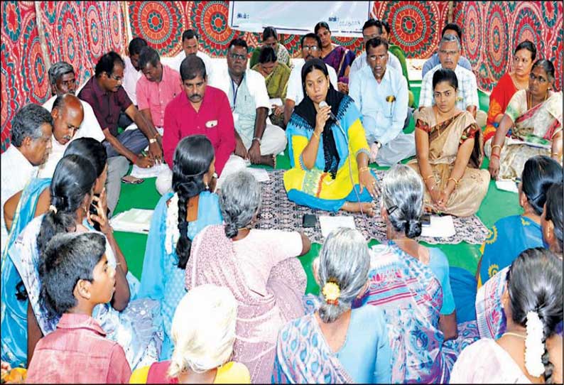 அலங்காநத்தத்தில் கிராம சபை கூட்டம்