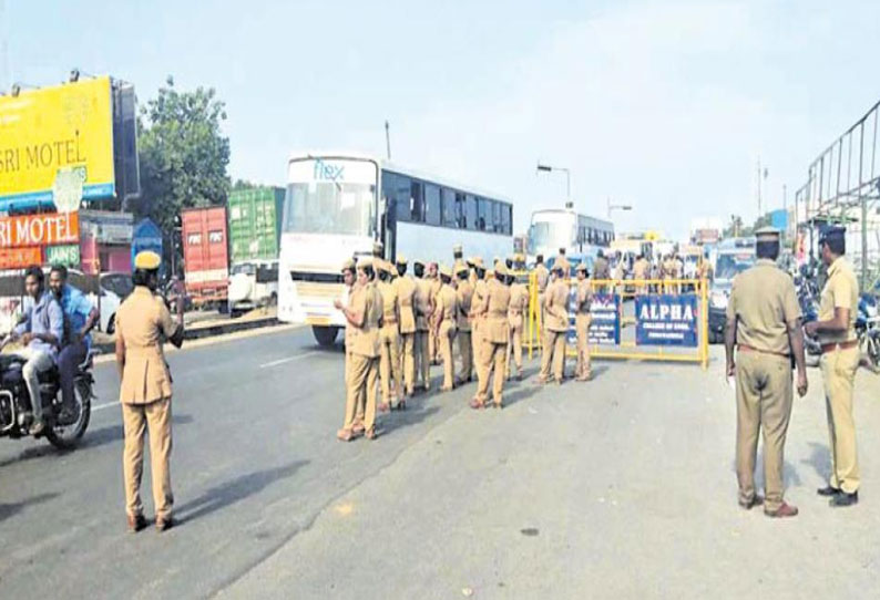 நசரத்பேட்டை, ஸ்ரீபெரும்புதூரில் ஜாக்டோ-ஜியோ அமைப்பினர் கைது