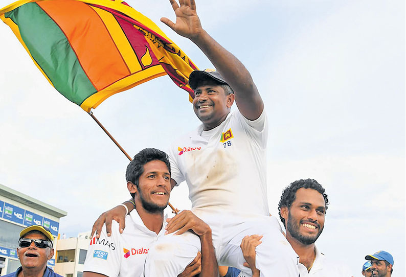 இங்கிலாந்துக்கு எதிரான டெஸ்ட் கிரிக்கெட்: இலங்கை அணி படுதோல்வி ஏமாற்றத்துடன் விடைபெற்றார், ஹெராத்