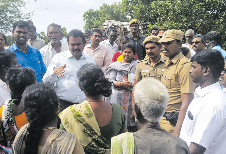 காஞ்சீபுரம் மாவட்டத்தில் கலெக்டர் ஆய்வு