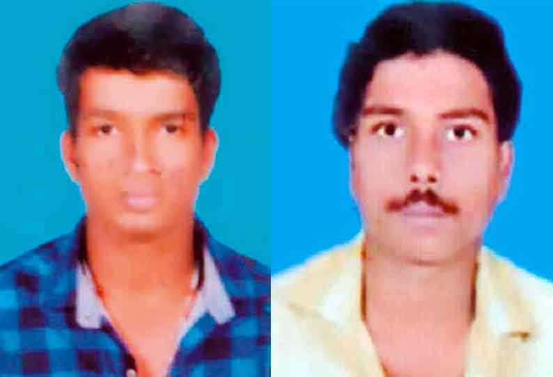 மோட்டார் சைக்கிள் மீது பஸ் மோதியது: என்ஜினீயர் உள்பட 2 பேர் பலி - கருங்கல் அருகே பரிதாபம்