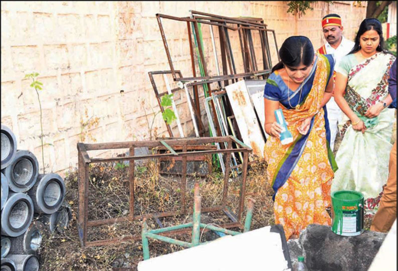 சேலத்தில் டெங்கு காய்ச்சல் தடுப்பு நடவடிக்கைகள் - கலெக்டர் ரோகிணி ஆய்வு