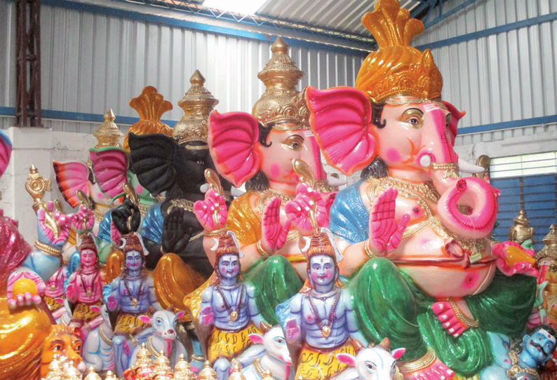 சென்னையில் 2,520 இடங்களில் விநாயகர் சிலைகள் வைக்க அனுமதி