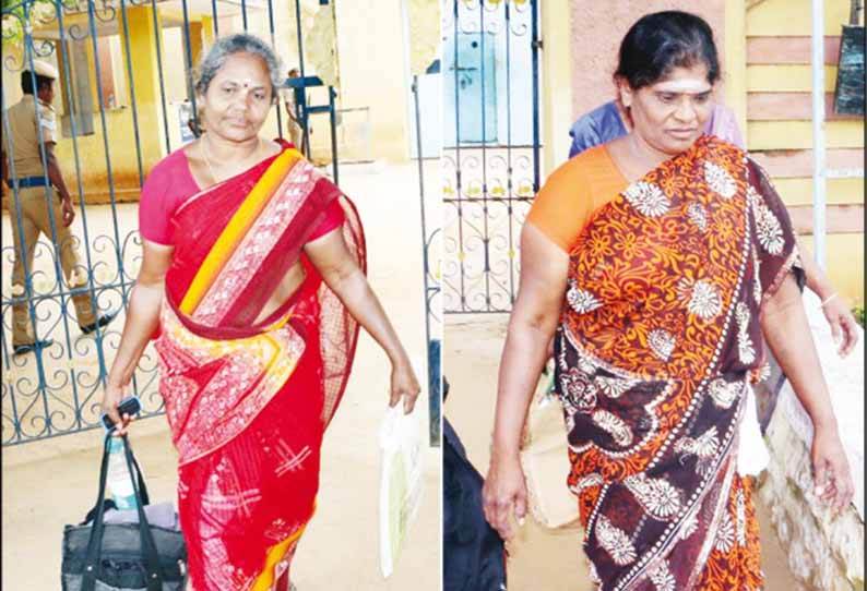 வேலூர் மத்திய சிறையில் இருந்து 3 பெண்கள் உள்பட 32 பேர் விடுதலை