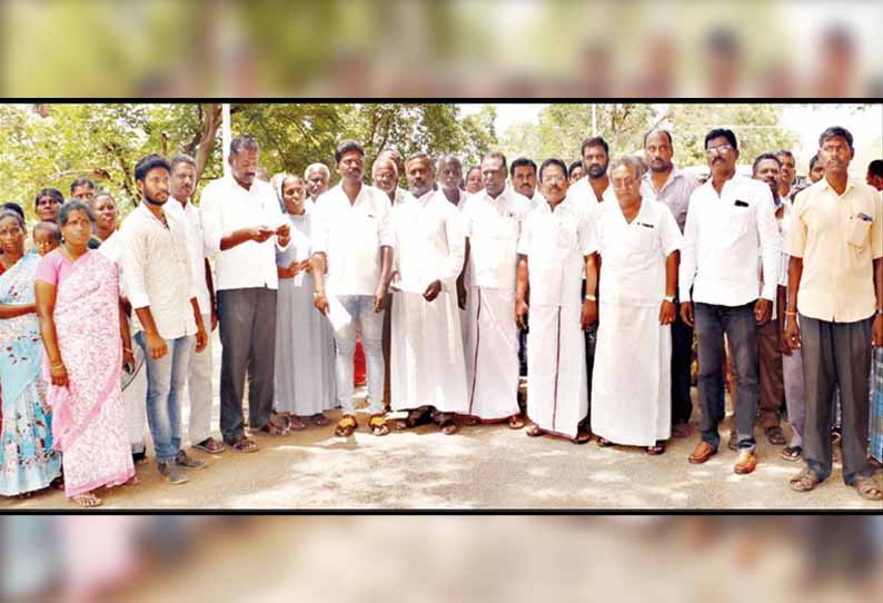 புறக்காவல் நிலையம் அமைக்கக்கோரி போலீஸ் சூப்பிரண்டிடம் மனு