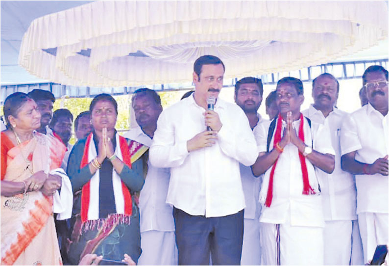 வாக்கு வங்கி உள்ள கட்சிகள் இருப்பதால் அ.தி.மு.க. கூட்டணிக்கு வெற்றி நிச்சயம் அன்புமணி ராமதாஸ் பிரசாரம்