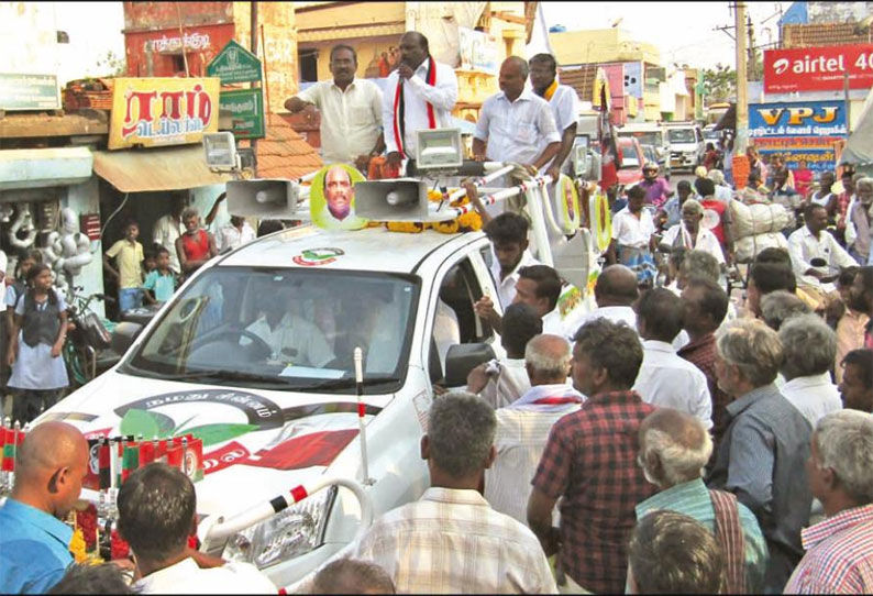 ஆலங்குளம் ஒன்றியத்தில் “அனைத்து கிராமங்களுக்கும் தரமான குடிநீர் வழங்க ஏற்பாடு செய்வேன்” அ.தி.மு.க. வேட்பாளர் மனோஜ் பாண்டியன் பிரசாரம்