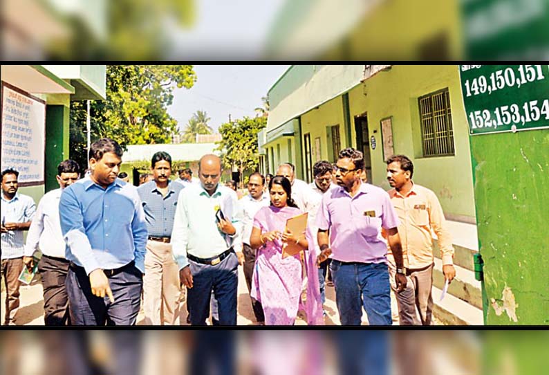 கடலூர் பகுதி, வாக்குச்சாவடிகளில் சிறப்பு தேர்தல் பார்வையாளர் ஆய்வு