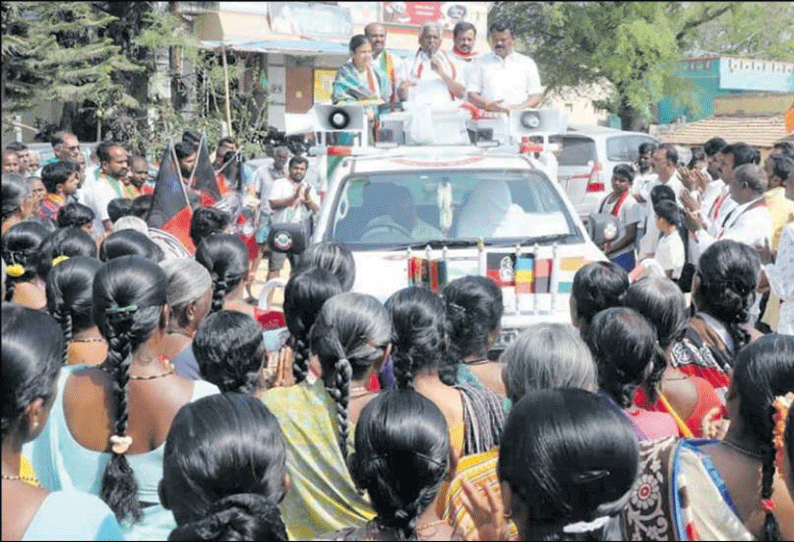 ஓசூர் ஒன்றியத்திற்குட்பட்ட பகுதிகளில் அ.தி.மு.க. வேட்பாளர் ஜோதி பாலகிருஷ்ணரெட்டி பிரசாரம்