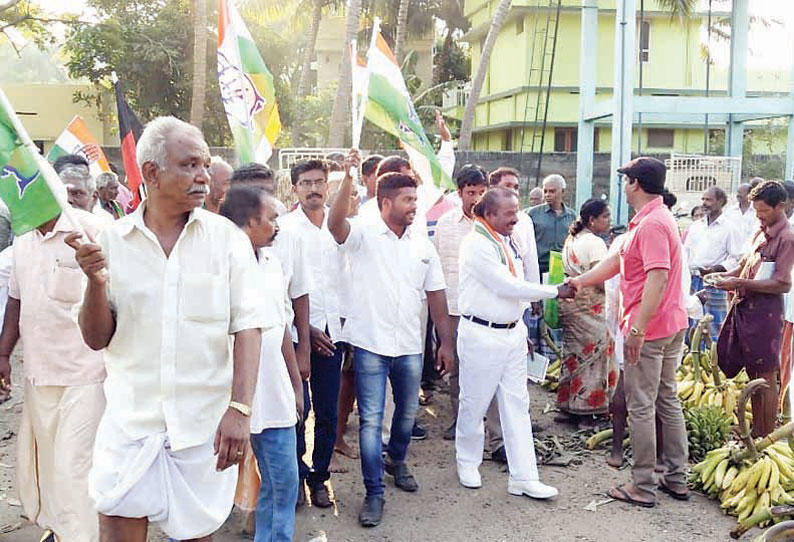 காங்கிரஸ் ஆட்சி அமைந்தவுடன் கியாஸ் சிலிண்டர் விலை குறைக்கப்படும் எச்.வசந்தகுமார் எம்.எல்.ஏ. பிரசாரம்