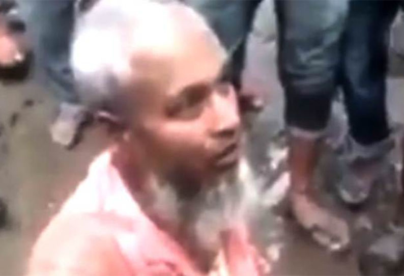 மாட்டிறைச்சி உணவு விற்பனை: இஸ்லாமிய முதியவர் தாக்கப்பட்ட விவகாரத்தில் 8 பேர் கைது