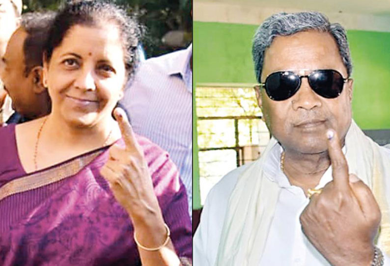 கர்நாடகத்தில் முதல்கட்ட நாடாளுமன்ற தேர்தல்: ஜனநாயக கடமை ஆற்றிய அரசியல் தலைவர்கள், நடிகர்-நடிகைகள்