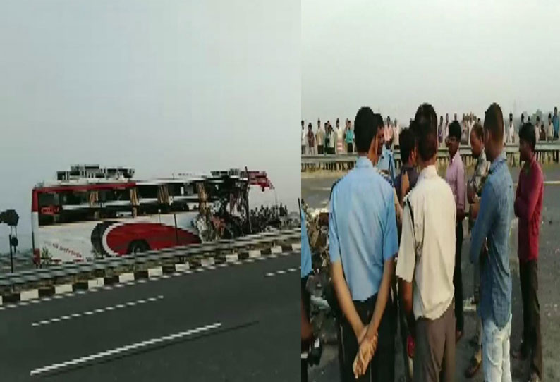 ஆக்ரா-லக்னோ விரைவு சாலையில் லாரி மீது பேருந்து மோதி 7 பேர் பலி