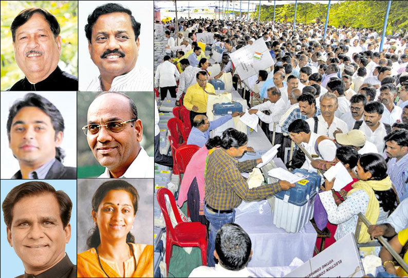 மராட்டியத்தில் 3-ம் கட்ட நாடாளுமன்ற தேர்தல் 14 தொகுதிகளில் இன்று வாக்குப்பதிவு பலத்த பாதுகாப்பு ஏற்பாடுகள்