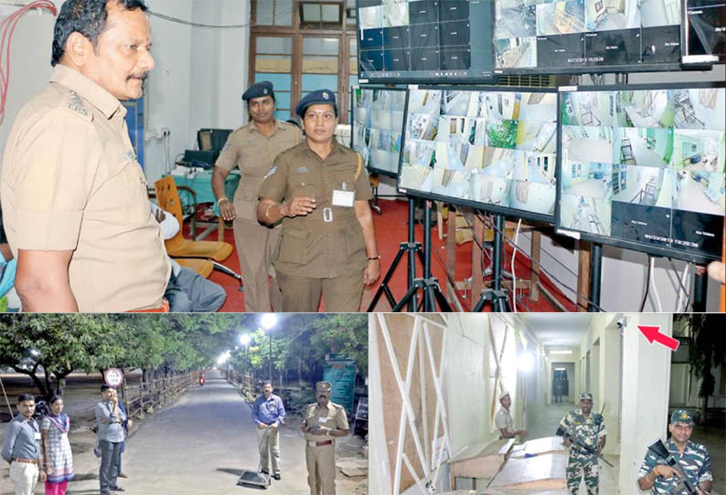 திடீர் கோளாறால் பரபரப்பு, ஓட்டு எண்ணும் மையத்தில் கேமராக்களை பராமரிக்கும் நிறுவனத்துக்கு நோட்டீஸ் - பாதுகாப்பு பலப்படுத்தப்பட்டது