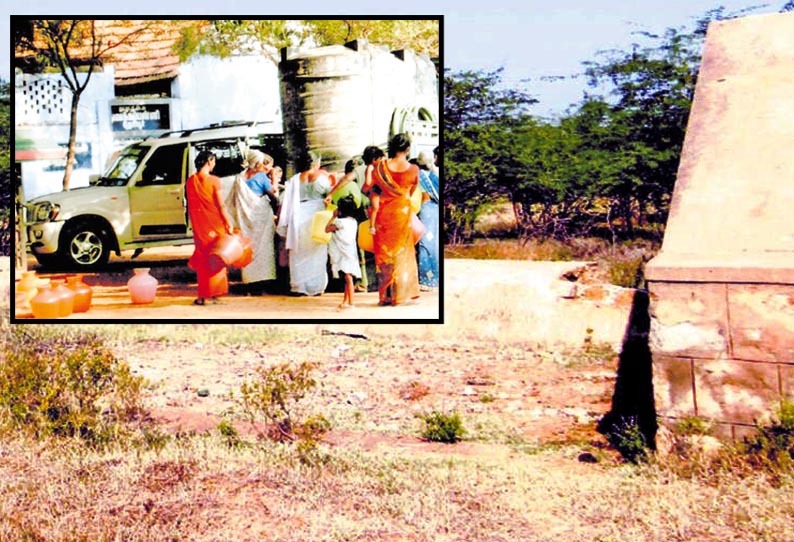 கடல்நீர் ஊடுருவியதால் விவசாயம் பாதிப்பு, உடன்குடி பகுதியில் குளங்கள் வறண்டன