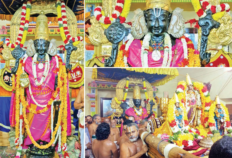 48 நாட்கள் பக்தர்களுக்கு அருள்பாலித்த அத்திவரதர் அனந்தசரஸ் குளத்தில் சயனநிலைக்கு சென்றார்