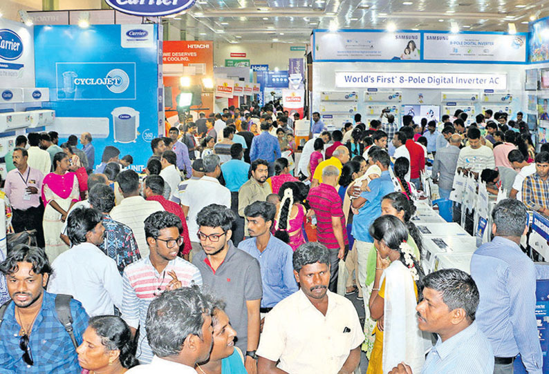 ‘தினத்தந்தி’, ‘வசந்த் அன் கோ’ இணைந்து நடத்தும் வீட்டு உபயோக பொருட்கள் கண்காட்சி - சென்னையில் 20-ந்தேதி தொடங்குகிறது