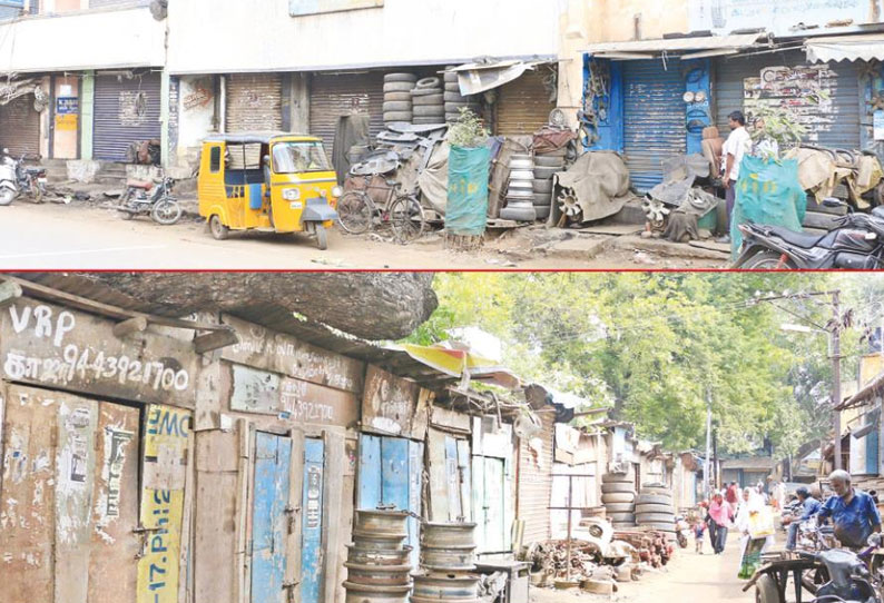 குடியுரிமை சட்ட திருத்தத்தை கண்டித்து திருச்சி பாலக்கரை பகுதி வியாபாரிகள் கடையடைப்பு